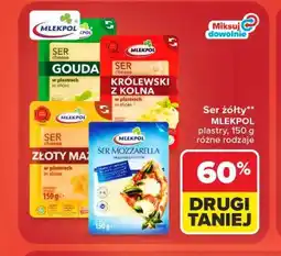 Carrefour Ser żółty MLEKPOL plastry oferta
