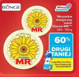 Carrefour Wszystkie margaryny marki Słynne MR oferta