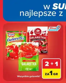 Carrefour Wszystkie galaretki oferta