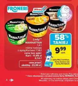 Carrefour Lody Manhattan oferta