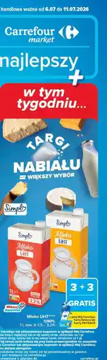 Carrefour Mleko UHT SIMPL oferta