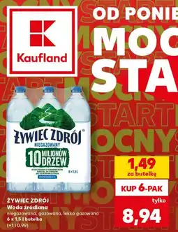 Kaufland ŻYWIEC ZDRÓJ Woda źródlana oferta