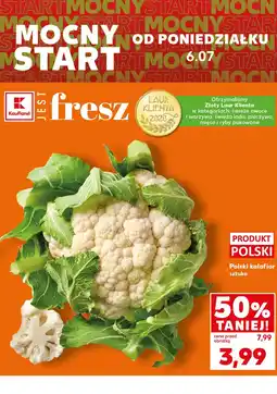 Kaufland Polski kalafior oferta