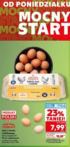 Kaufland Stąd takie Dobre! Jaja z chowu ściółkowego klasa wagowa M oferta