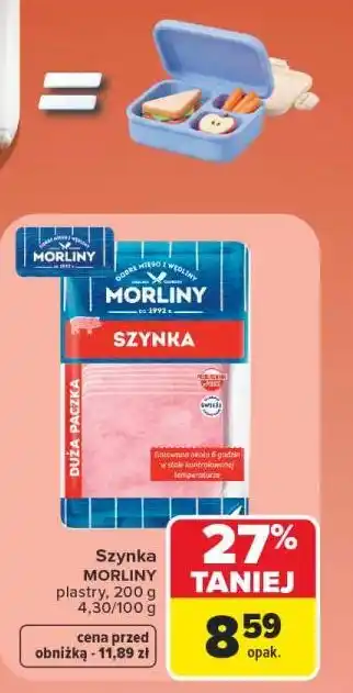 Carrefour Szynka MORLINY oferta