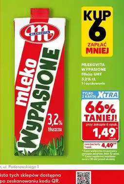 Kaufland MLEKOVITA WYPASIONE Mleko UHT oferta