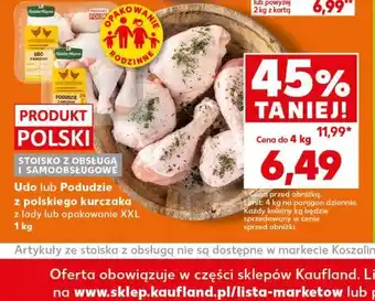 Kaufland Udo lub Podudzie z polskiego kurczaka oferta