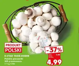 Kaufland K-STĄD TAKIE DOBRE Polskie pieczarki oferta