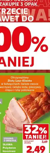 Kaufland SŁAWA Polędwica łososiowa oferta