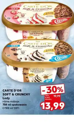 Kaufland Carte d'Or Soft & Crunchy Lody oferta
