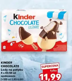 Kaufland KINDER CHOCOLATE Lody na patyku oferta