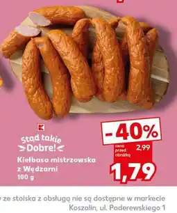 Kaufland Stąd takie Dobre! Kiełbasa mistrzowska z Wędzarni oferta