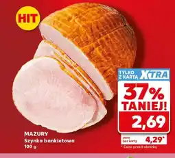 Kaufland MAZURY Szynka bankietowa oferta