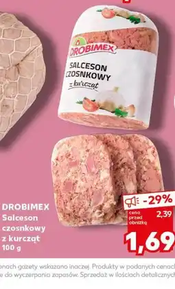 Kaufland DROBIMEX Salceson czosnkowy z kurcząt oferta