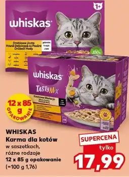 Kaufland Whiskas Karma dla kotów w saszetkach oferta