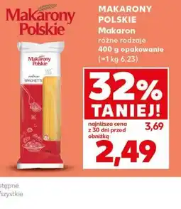 Kaufland MAKARONY POLSKIE Makaron oferta