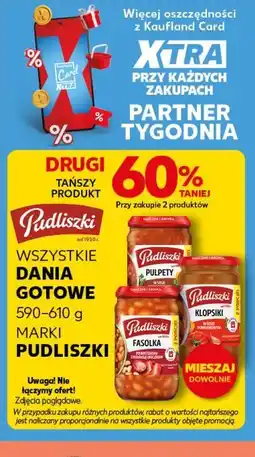 Kaufland Pudliszki Dania gotowe oferta
