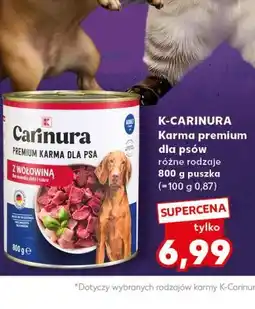 Kaufland K-Carinura Karma premium dla psów oferta