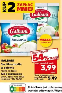 Kaufland Galbani Ser Mozzarella oferta
