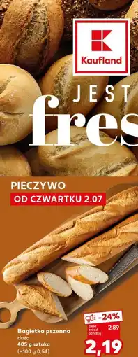 Kaufland Bagietka pszenna duża oferta