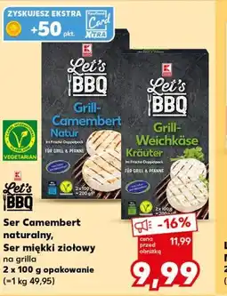 Kaufland Let's BBQ Ser Camembert oferta