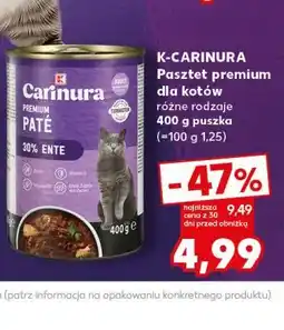 Kaufland K-Carinura Pasztet premium dla kotów oferta