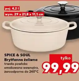 Kaufland SPICE & SOUL Brytfanna żeliwna oferta