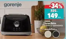 Biedronka Toster retro Gorenje oferta