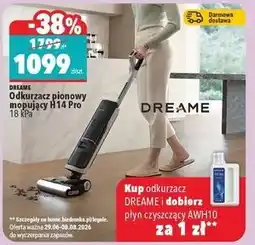 Biedronka Odkurzacz h14 dual Dreame oferta