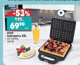 Biedronka Gofrownica xxl 1400w Hoffen oferta