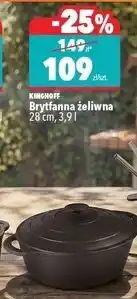 Biedronka Brytfanna żeliwna 3.9 l Kinghoff oferta