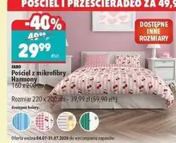 Biedronka Komplet pościeli harmony 220 x 200 cm + 2 70 80 Faro oferta