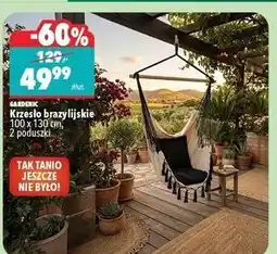 Biedronka Krzesło brazylijskie 130 x 100 cm Gardenic oferta