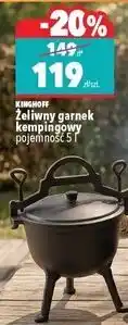 Biedronka Garnek żeliwny 5 l Kinghoff oferta