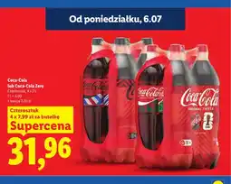 Lidl Napój gazowany Coca-Cola 4-pak oferta