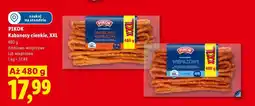 Lidl Kabanosy cienkie drobiowo-wieprzowe Pikok XXL oferta