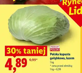 Lidl Kapusta gołąbkowa polska oferta