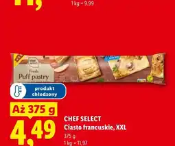 Lidl Ciasto francuskie Chef Select XXL oferta