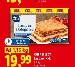 Lidl Lasagne Bolognese Chef Select XXL oferta