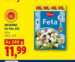 Lidl Ser feta XXL Milbona oferta