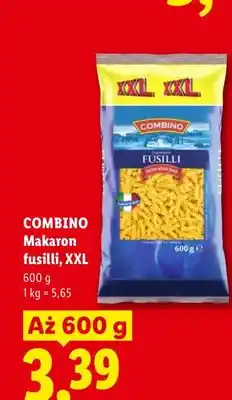 Lidl Makaron fusilli XXL Combino oferta