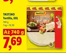 Lidl Tortilla Tastino XXL oferta
