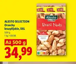 Lidl Orzechy brazylijskie Alesto Selection XXL oferta