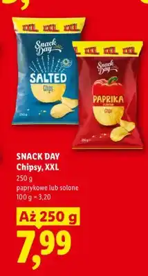 Lidl Chipsy paprykowe XXL Snack Day oferta