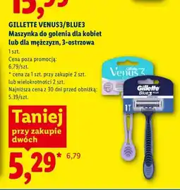 Lidl Maszynka do golenia Gillette Venus 3 oferta