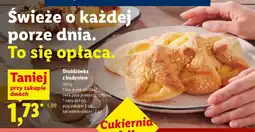 Lidl Drożdżówka z budyniem Cukiernia Lidla oferta
