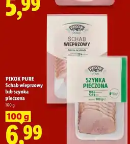 Lidl Schab wieprzowy Pikok Pure oferta