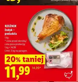 Lidl Podudzia z indyka Rzeźnik oferta
