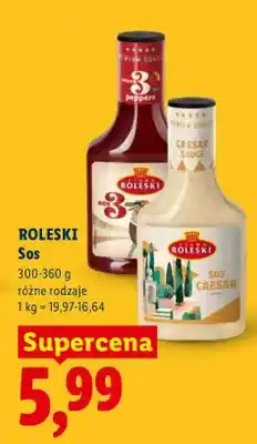 Lidl Sos 3 Peppers Roleski oferta