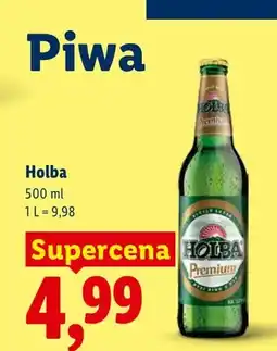 Lidl Piwo Holba Premium oferta